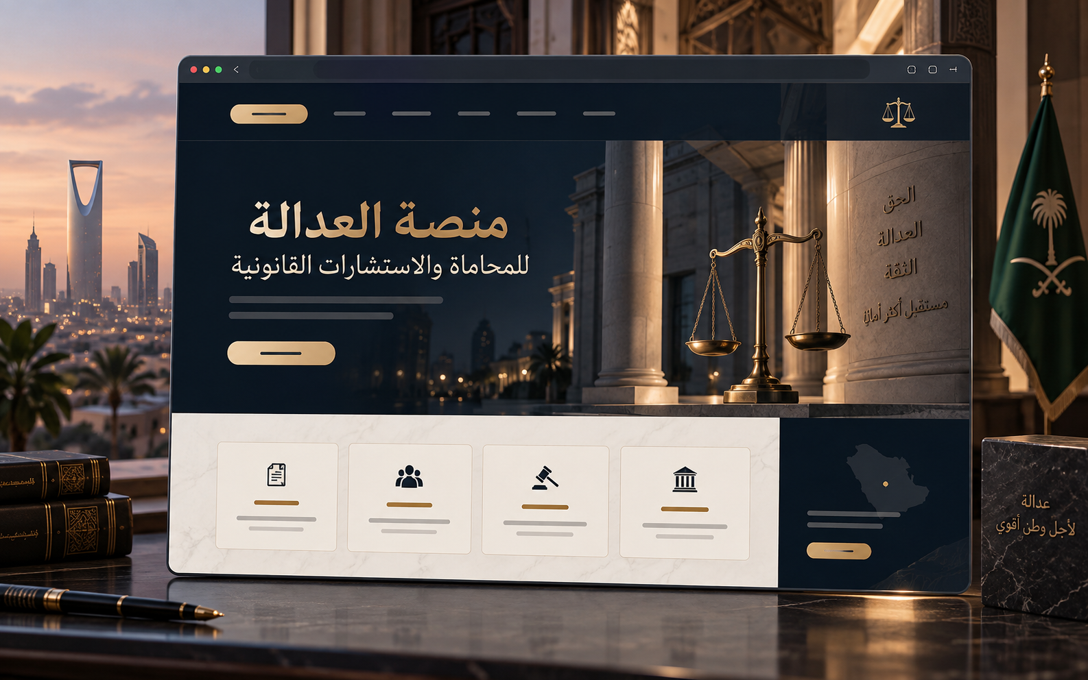 منصة العدالة للمحاماة والاستشارات القانونية